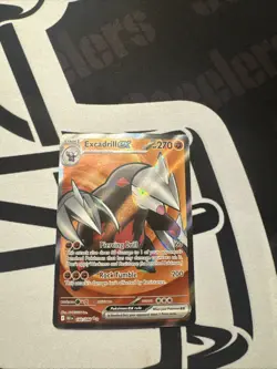 Pokemon TCG Excadrill EX 160/086 Black Bolt Ultra Rare Holo - Image 1