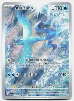 Articuno 161/159 Illustration Rare Journey Together Pokemon Near Mint - Image 1