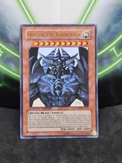 Yugioh Obelisk the Tormentor JUMP-EN037 Ultra Rare LP - Image 1