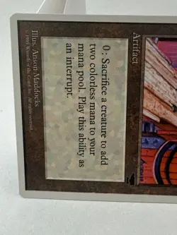 MTG**Ashnod's Altar**Chronicles Regular**LP NM**Vintage Magic the Gathering - Image 3