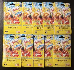 10x One Piece - OP15 - Adventure On Kami’s Island English Blister Packs - Image 1