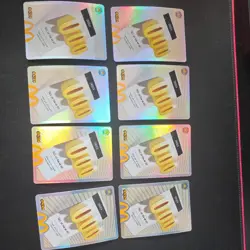 Mcdonalds Cards Order 000 Legendary Card 04/24 Unredeemed X8 - Image 2