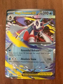 Pokemon TCG Mega Froslass Ex 047/217 Ascended Heroes Double Rare NM Card - Image 1