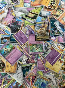 2.5LB Lot of Various Assorted Pokemon Cards TCG CCG in Collectible Box - Image 2