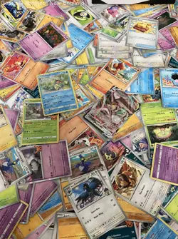 2.5LB Lot of Various Assorted Pokemon Cards TCG CCG in Collectible Box - Image 3