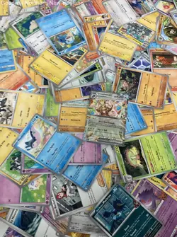 2.5LB Lot of Various Assorted Pokemon Cards TCG CCG in Collectible Box - Image 4