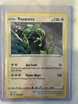 Rayquaza Promo SWSH029 Cosmos Holo Sword & Shield Promo Card - Image 1