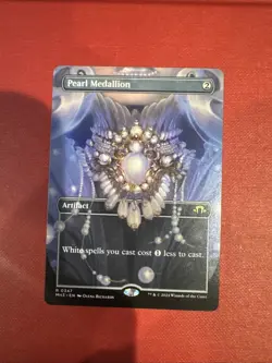 Pearl Medallion Borderless Mtg Modern Horizons 3 Nm Near Mint - Image 1
