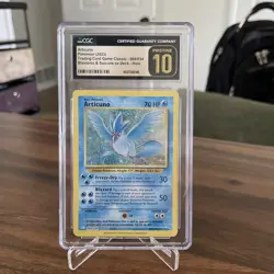 Pokemon Articuno 009/034 Trading Card Game Classic Holo CGC Pristine 10 2023 Eng - Image 1