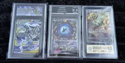 Pokemon TCG Graded Cards x 3 slab bundle job lot 151 ascended heroes sar - Image 1