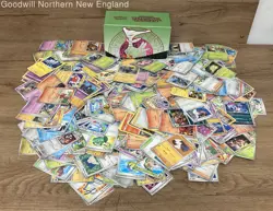 2.5LB Lot of Various Assorted Pokemon Cards TCG CCG in Collectible Box - Image 1