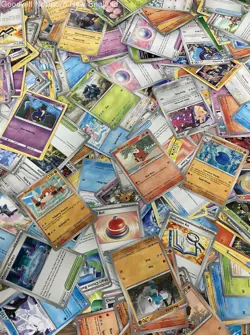 2.5LB Lot of Various Assorted Pokemon Cards TCG CCG in Collectible Box - Image 2