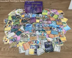 2.5LB Lot of Various Assorted Pokemon Cards TCG CCG in Collectible Box - Image 1