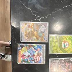 Pokemon TCG Holo Card Lot - Rosa's Encouragement, Rowlet, Talonflame - 7 Cards,… - Image 3