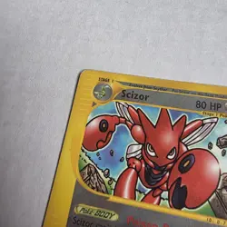 Pokemon TCG Scizor Aquapolis E-Series 32/147 Non-Holo Rare Card - Image 2