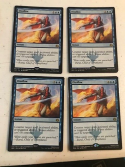 Magic the Gathering Disallow X 4 Aether Revolt Regular - Image 1