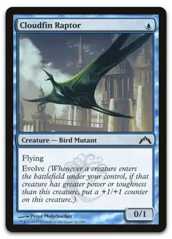 Cloudfin Raptor #32 (LP) Gatecrash GTC Magic MTG - Image 1