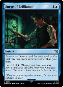 MTG - Surge of Brilliance - Doctor Who - Magic the Gathering - Image 1