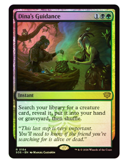 Dina's Guidance - Foil Secrets of Strixhaven MTG - Image 1