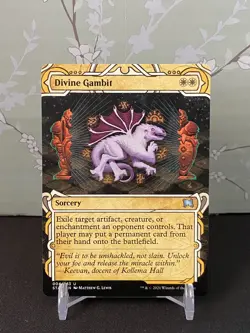 MTG Divine Gambit Strixhaven: Mystical Archive-NM - Image 1
