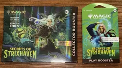 Magic The Gathering Secrets of Strixhaven 1 Collector Booster 1 Play Booster New - Image 1