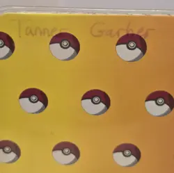Pokemon Vintage 3 Ring Binder Ash 1999 Pikachu Brock Misty Official Nintendo - Image 4