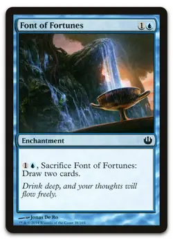 Font of Fortunes #38 (LP) Journey Into Nyx JOU Magic MTG - Image 1