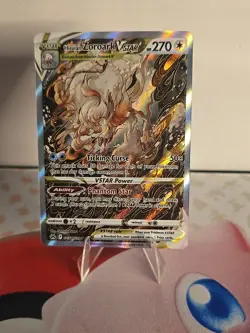 Pokemon TCG Hisuian Zoroark VSTAR GG56 Crown Zenith Galarian Gallery - Image 1