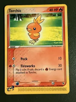 Pokemon TCG Torchic 73/109 Ruby & Sapphire NM - Image 1