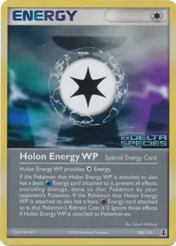 Damaged Holon Energy WP - 106/113 - Rare - Reverse Holo Pokemon Delta Species - Image 1