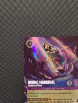 Disney Lorcana D23 Promo - Bruno Madrigal Undetected Uncle - 04/D23 - Image 3