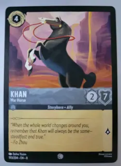 Disney Lorcana TCG - Reign Of Jafar: Khan (193/204) - Common - Near Mint - Image 1