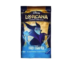 3 x Disney Lorcana TCG The First Chapter Sealed Booster Packs - Complete Art Set - Image 2