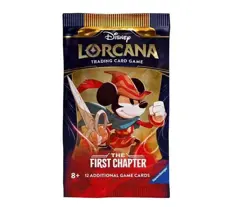 3 x Disney Lorcana TCG The First Chapter Sealed Booster Packs - Complete Art Set - Image 4