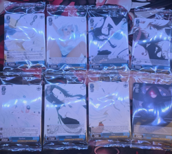 Weiss Schwarz Eminence in Shadow Box Topper Set SEALED. 8 Cards Total. - Image 1