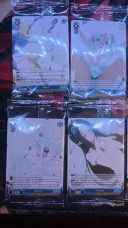 Weiss Schwarz Eminence in Shadow Box Topper Set SEALED. 8 Cards Total. - Image 2