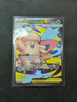 Pokemon TCG Perfect Order Mega Clefable Ex 103 /088 Holo Ultra Rare Card - Image 1