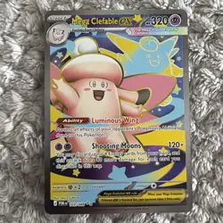Mega Clefable ex 103/088 - Ultra Rare Perfect Order Pokemon TCG - Image 1