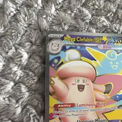 Mega Clefable ex 103/088 - Ultra Rare Perfect Order Pokemon TCG - Image 3