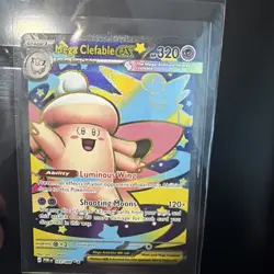 Pokemon TCG Perfect Order Mega Clefable EX Full Art Ultra Rare 103/088 - Image 1