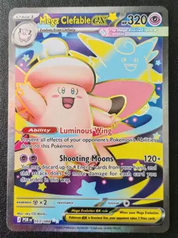 Mega Clefable EX - 103/088 - Pokemon TCG Perfect Order Ultra Rare Card - English - Image 1