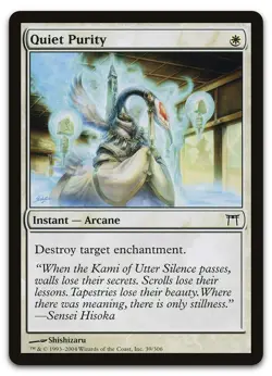Quiet Purity #39 (LP) Champions of Kamigawa CHK Magic MTG - Image 1