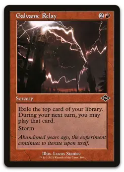 Galvanic Relay (Retro Frame) #406 (NM) Modern Horizons 2 MH2 Magic MTG - Image 1