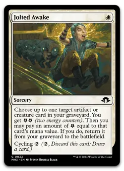 Jolted Awake #33 (NM) Modern Horizons 3 MH3 Magic MTG - Image 1