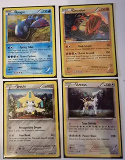 Pokemon TCG - XY Black Star Promo - 4 Card Bundle - XY51/52/195/197 - Image 1