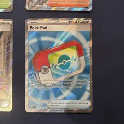 Pokemon TCG Perfect Order 4 Card Trainer Bundle 113/088 Poke Pad NM - Image 5