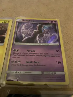 Pokemon TCG Card Bundle Of 4 . Detective Pikachu And Mewtwo And More - Image 4