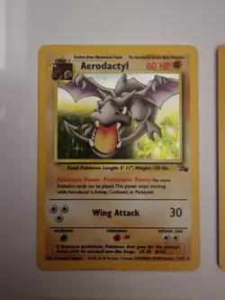 Pokemon TCG - Fossil Unlimited - 4 Card Vintage Holo Bundle - 1/3/6/7 of 62. - Image 3