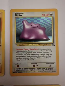 Pokemon TCG - Fossil Unlimited - 4 Card Vintage Holo Bundle - 1/3/6/7 of 62. - Image 4