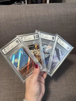 4 X Pokemon Illustration Rare Card Slabs Bundle RKT Graded JP - Image 1